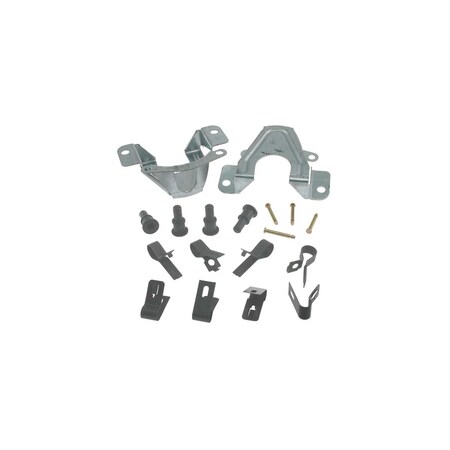 Carlson Brake Hardware Ford 73-67 Mercury 73-67 Bk Hardware Kit, H5504 H5504